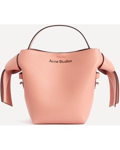 Acne Studios Women's Musubi Mini Crossbody Bag One Size - Pink