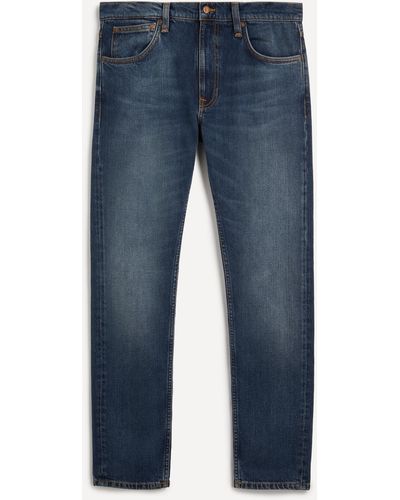 Nudie Jeans Mens Lean Dean 31 30 - Blue