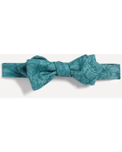 Liberty Mens Nouveau Ianthe Bow Tie One Size - Green