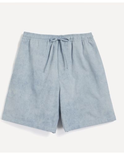 YMC Z Organic Cotton Shorts - Blue