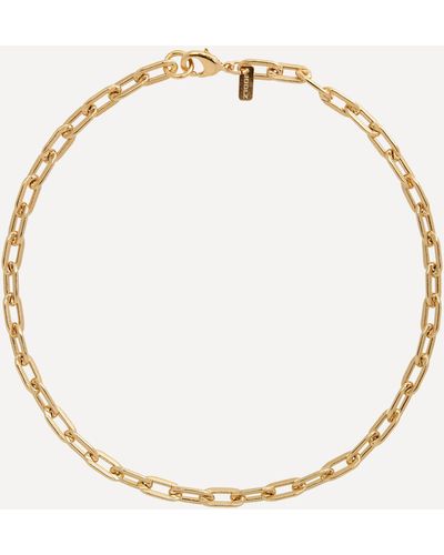 Joolz by Martha Calvo Gold-plated Sofia Chain Necklace - Metallic