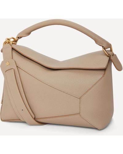 Loewe Women's Puzzle Edge Top Handle Bag One Size - Natural