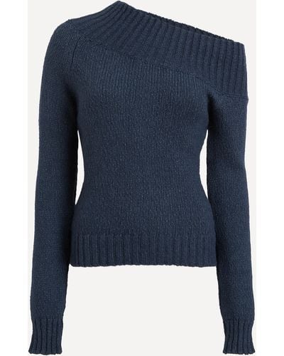 Paloma Wool Women's Marti Asymmetric Sweater - Blue