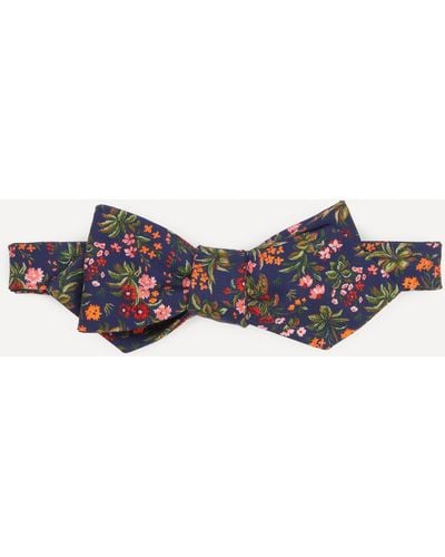 Liberty Mens Fauna Silk Bow Tie One Size - Multicolour