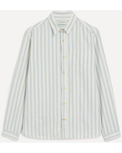 Oliver Spencer Mens New York Special Jenkins Shirt 15.5 - White