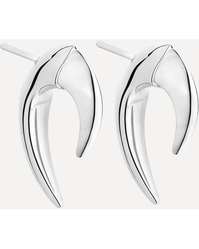 Shaun Leane Silver Mini Talon Earrings One Size - Natural