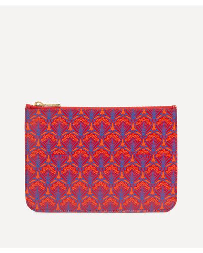 Liberty Women's Iphis Zipped Card Pouch One Size - Red