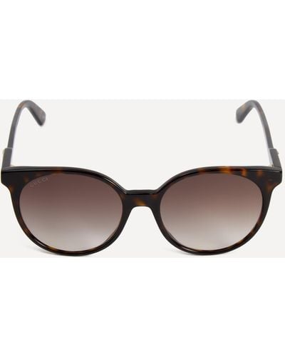 Gucci Women's Round Sunglasses One Size - Brown