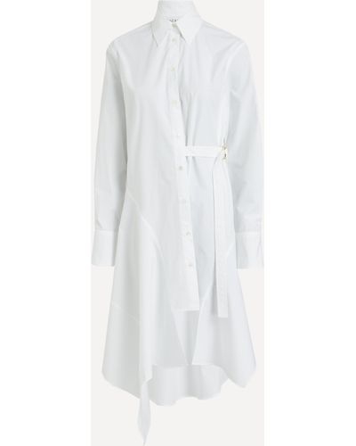 JW Anderson Women's Deconstructed Shirtdress 14 - White