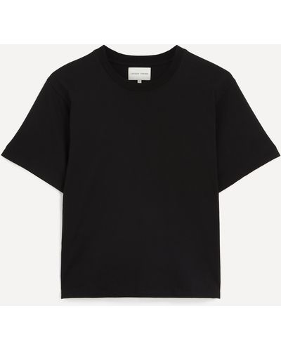 Loulou Studio Women's Telanto Supima Cotton T-shirt Xs - Black