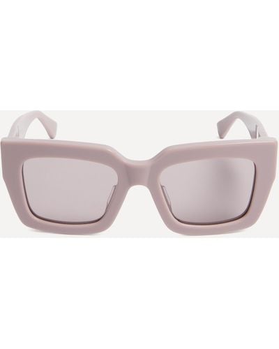 Bottega Veneta Women's Square Sunglasses One Size - Pink