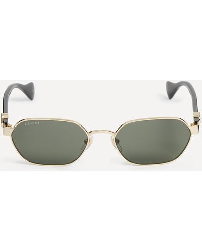 Gucci Women's Square Sunglasses One Size - Green
