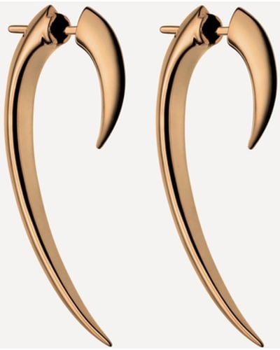 Shaun Leane Rose Gold Plated Vermeil Silver Hook Earrings One - Metallic