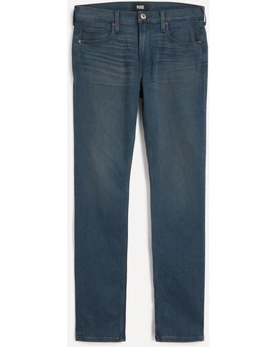 PAIGE Mens Lennox Slim-fit Spier Jeans 32 - Blue
