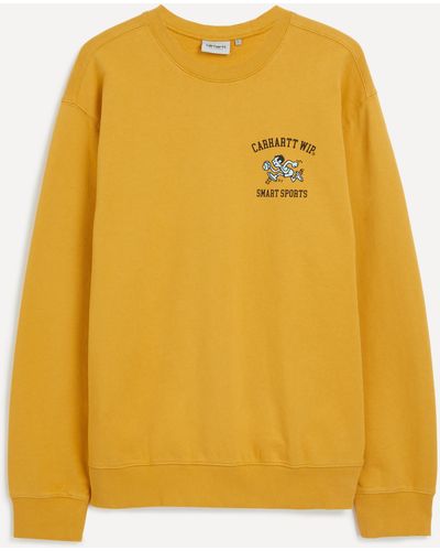 Carhartt Mens Smart Sports Sweatshirt 31 - Yellow