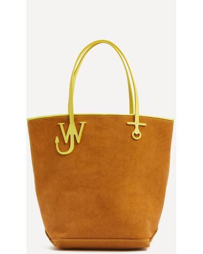 JW Anderson Women's Tall Anchor Tote Bag One Size - Orange