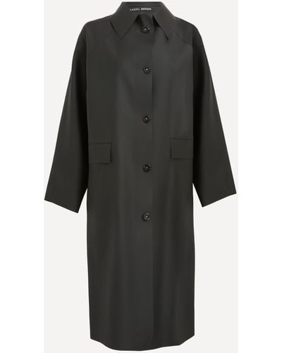 Kassl Women's Original Below Rubber Coat 12 - Black