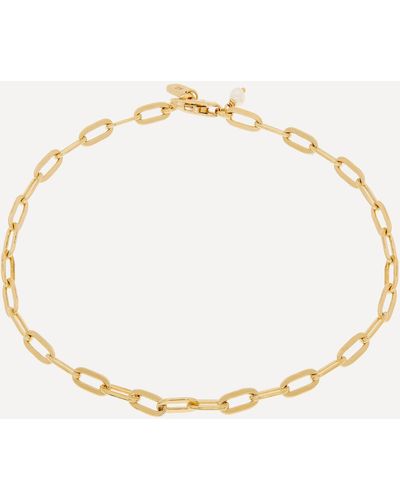 Maria Black Gold-plated Gemma Chain Bracelet - Natural