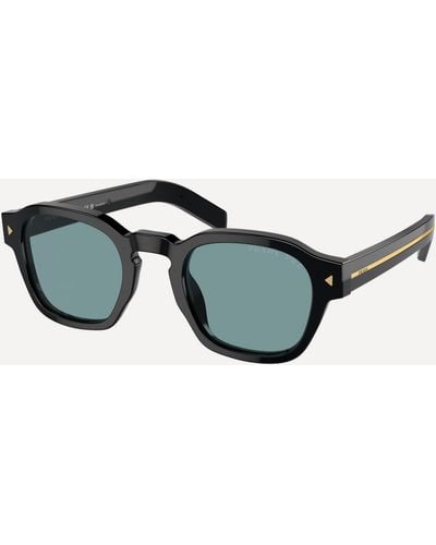 Prada Mens Square Sunglasses One Size - Black