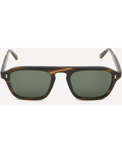 Cubitts Mens Hemingford Aviator Sunglasses One Size - Green