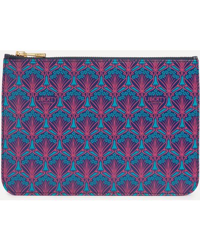 Liberty Women's Iphis Zipped Card Pouch One Size - Blue