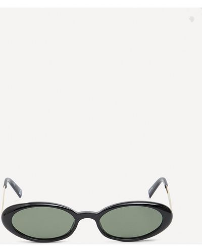 Le Specs Women's Magnifique Oval Sunglasses - Green