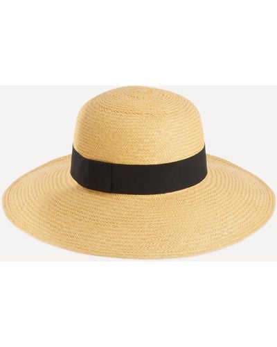 Christys' Women's Panama Open Crown Extra Wide Hat - Natural