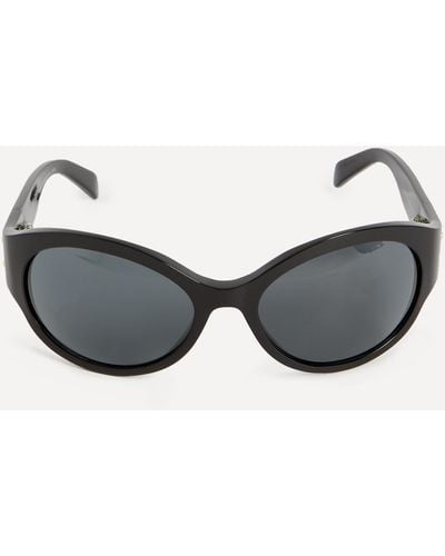 Celine Women's Triomphe Oval Sunglasses One Size - Black