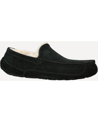 UGG ® Ascot Slipper Suede Slippers - Black