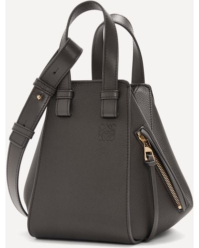 Loewe Women's Hammock Compact Leather Bag One Size - Black