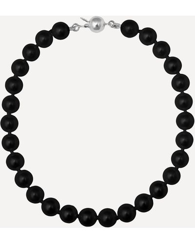 Kojis Black Freshwater Pearl Bracelet