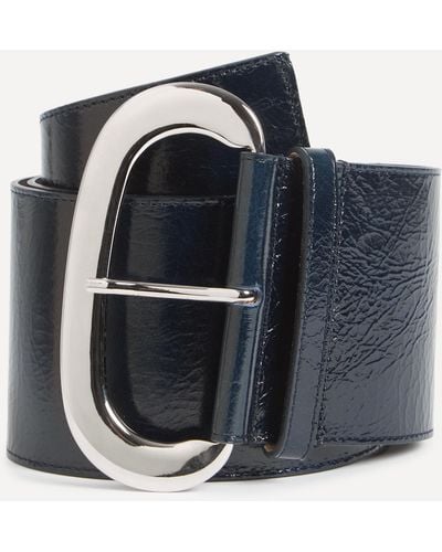 Paloma Wool Women's Morris Leather Hip Belt One Size - Blue