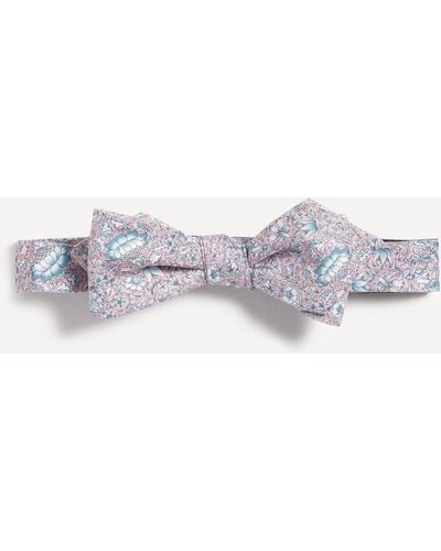 Liberty Mens Lodden Bow Tie One Size - White