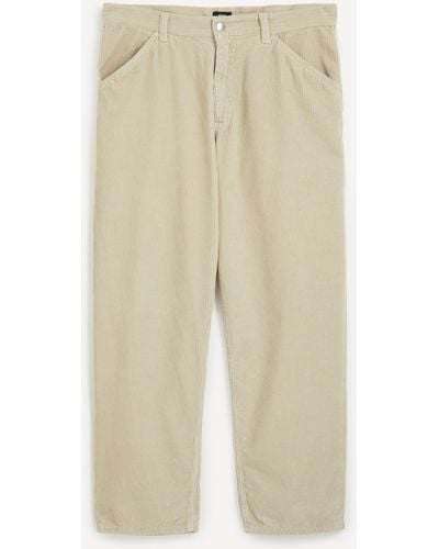 Edwin Mens Sly Relaxed Tapered Trousers 36 - Natural