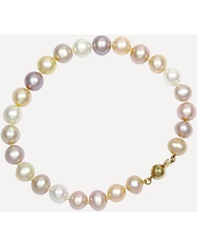 Kojis Multi-coloured Freshwater Pearl Bracelet - Natural