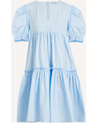 Nina Ricci Women's Babydoll Dress 6 - Blue