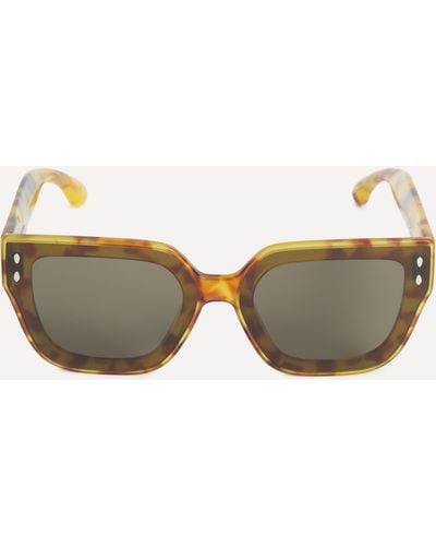 Isabel Marant Women's Oversized Cat-eye Sunglasses One Size - Metallic
