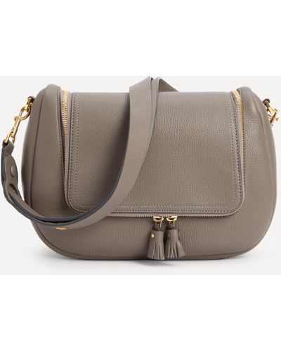 Anya Hindmarch Women's Vere Soft Satchel Crossbody Bag One Size - Grey