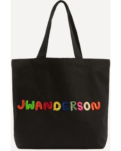 JW Anderson Women's Canvas Tote Bag One Size - Black