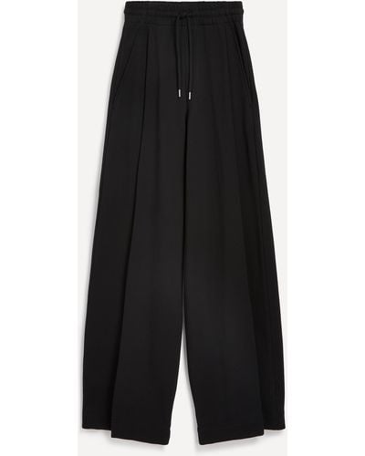 Dries Van Noten Women's Hadium Wide-leg Pants - Black