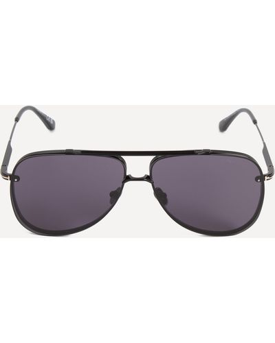 Tom Ford Mens Aviator Sunglasses One Size - Black