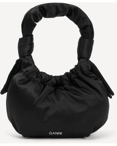 Ganni Women's Occasion Small Hobo Bag - Black