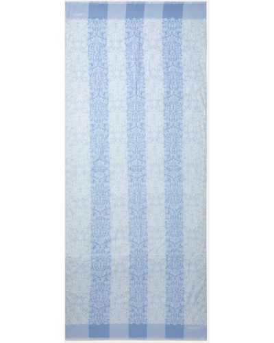 Liberty Mens Mortimer Cotton Scarf One Size - Blue