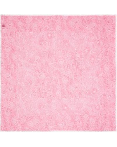 Liberty Women's Hera 140x140 Silk-blend Scarf One Size - Pink