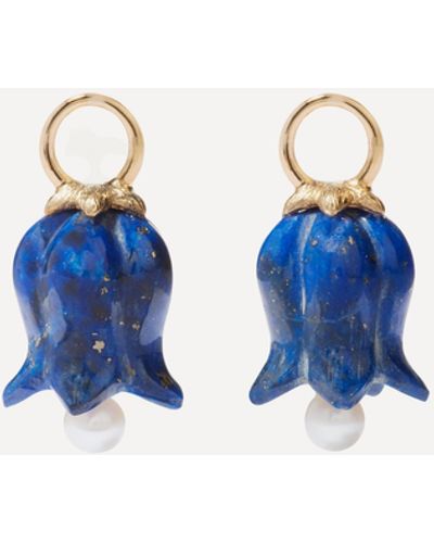 Annoushka Lapis Lazuli Tulip Earring Drops - Metallic