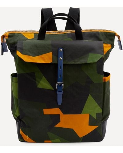 Ally Capellino Fin Camouflage Backpack - Black