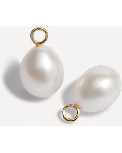 Annoushka Classic Baroque Pearl Earring Drops - Metallic