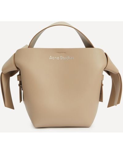 Acne Studios Women's Musubi Mini Crossbody Bag One Size - Natural