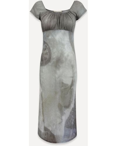 Paloma Wool Women's Flip Sheer Midi-dress - Grey