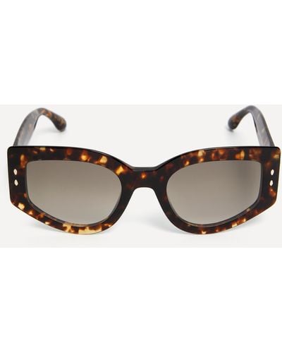 Isabel Marant Women's Acetate Cat Eye Havana Sunglasses One Size - Multicolour